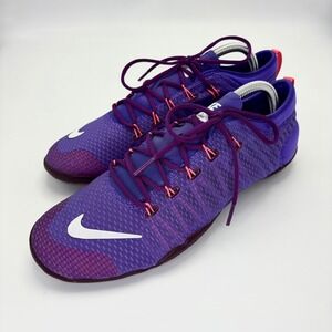 Nike Free 1.0 Cross Bionic Women's 9 Purple Training Shoes 641530-500